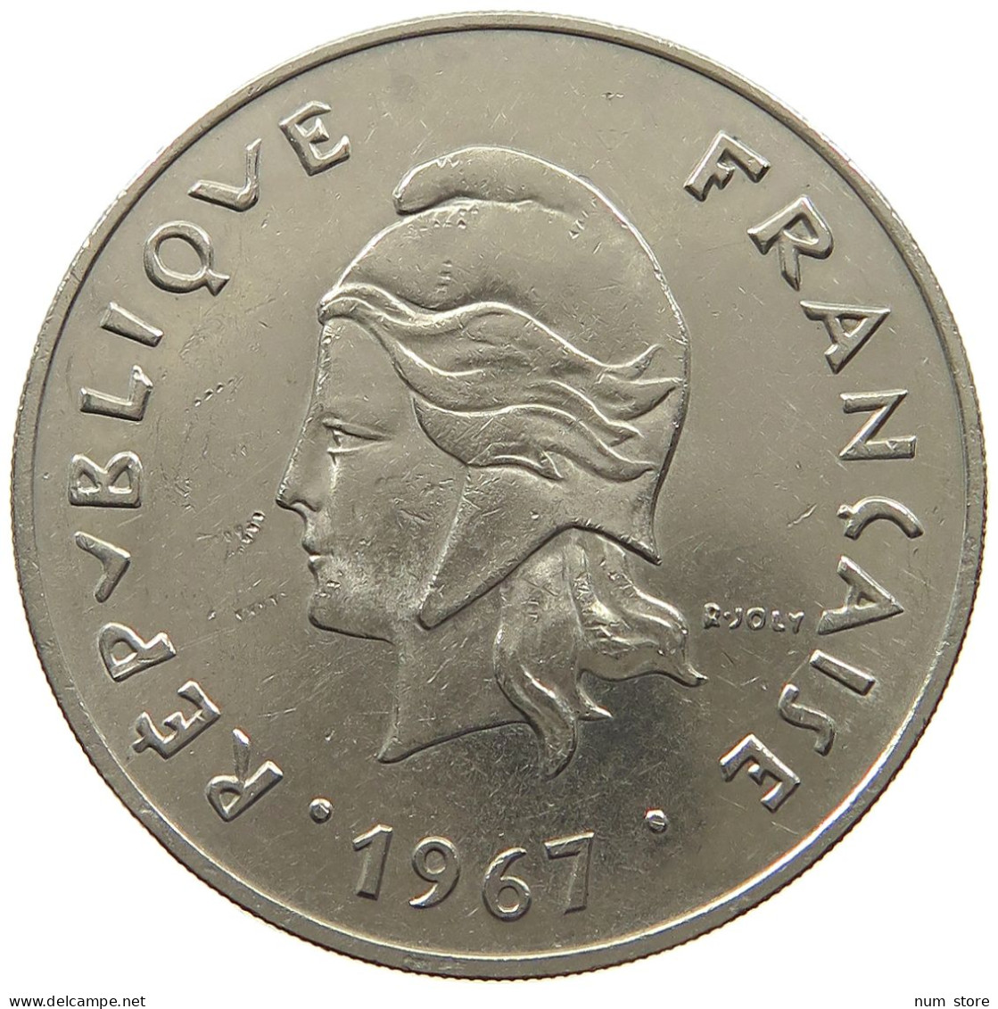 POLYNESIA 50 FRANCS 1967  #c082 0825 - Polinesia Francesa