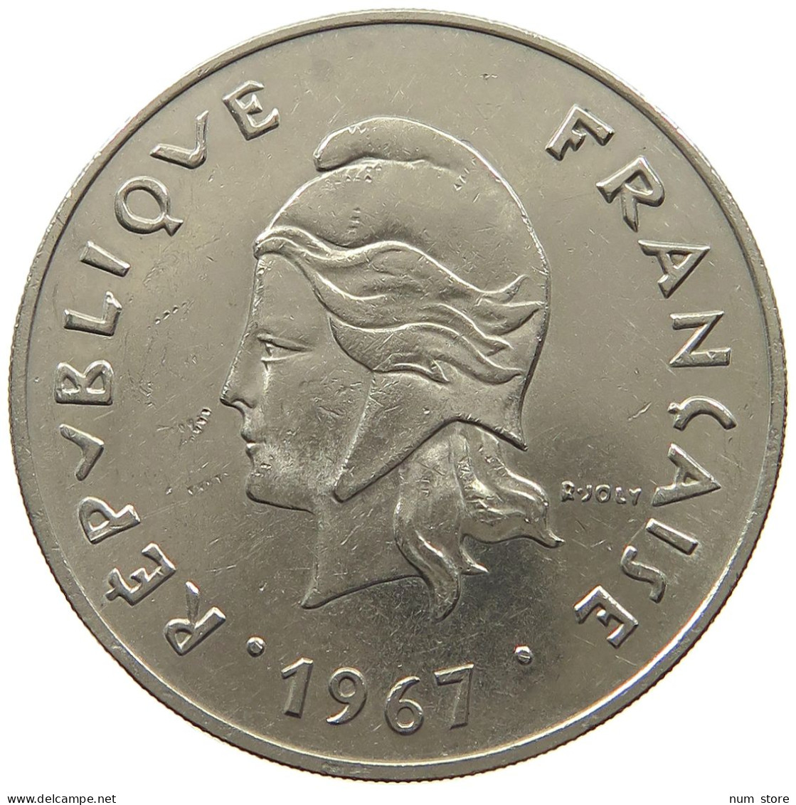POLYNESIA 50 FRANCS 1967  #c082 0825 - Polynésie Française