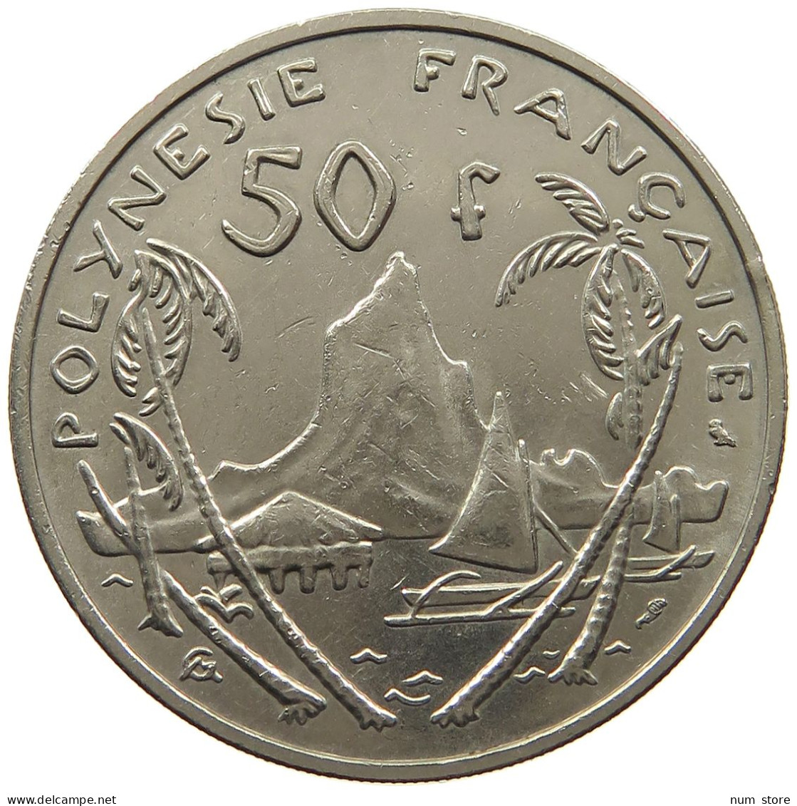 POLYNESIA 50 FRANCS 1967  #c082 0825 - Französisch-Polynesien