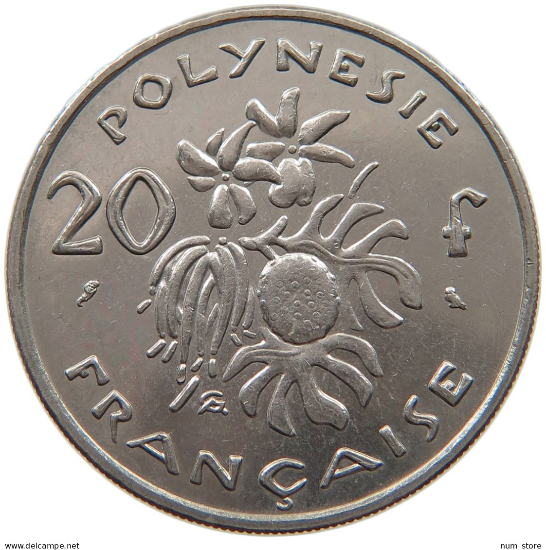 POLYNESIA 20 FRANCS 1973  #a053 0823 - Französisch-Polynesien