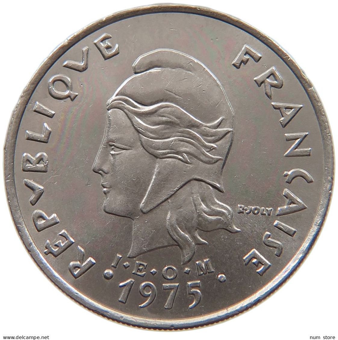 POLYNESIA 20 FRANCS 1975  #a053 0827 - Frans-Polynesië