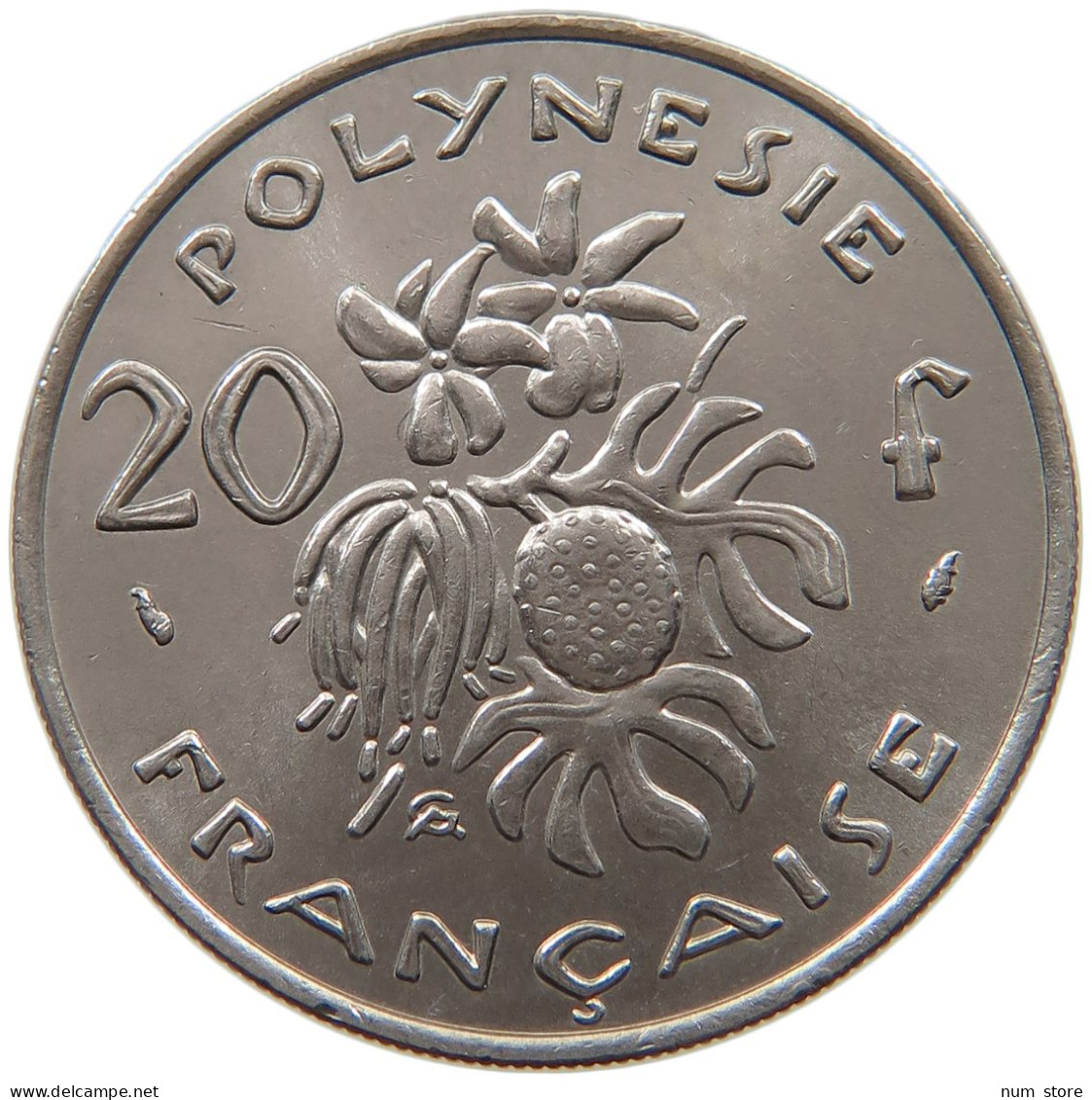POLYNESIA 20 FRANCS 1975  #a053 0827 - Französisch-Polynesien