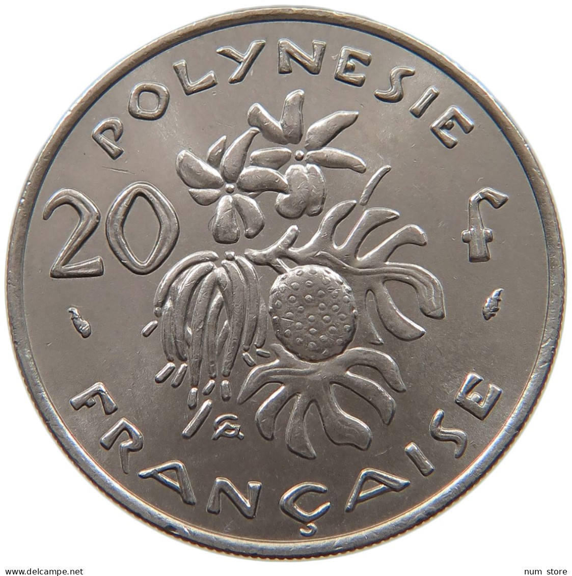 POLYNESIA 20 FRANCS 1975  #a053 0827 - Polynésie Française