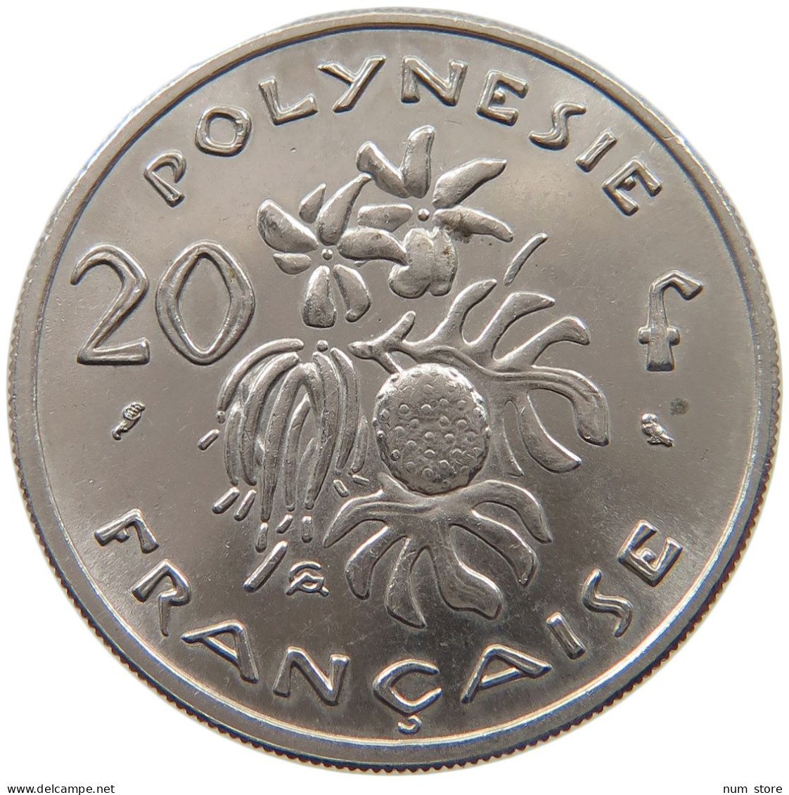 POLYNESIA 20 FRANCS 1970  #a049 0717 - Französisch-Polynesien