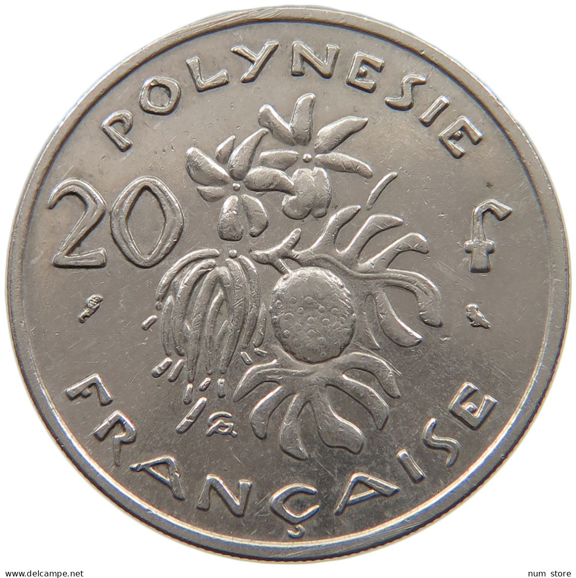 POLYNESIA 20 FRANCS 1969  #a049 0715 - French Polynesia