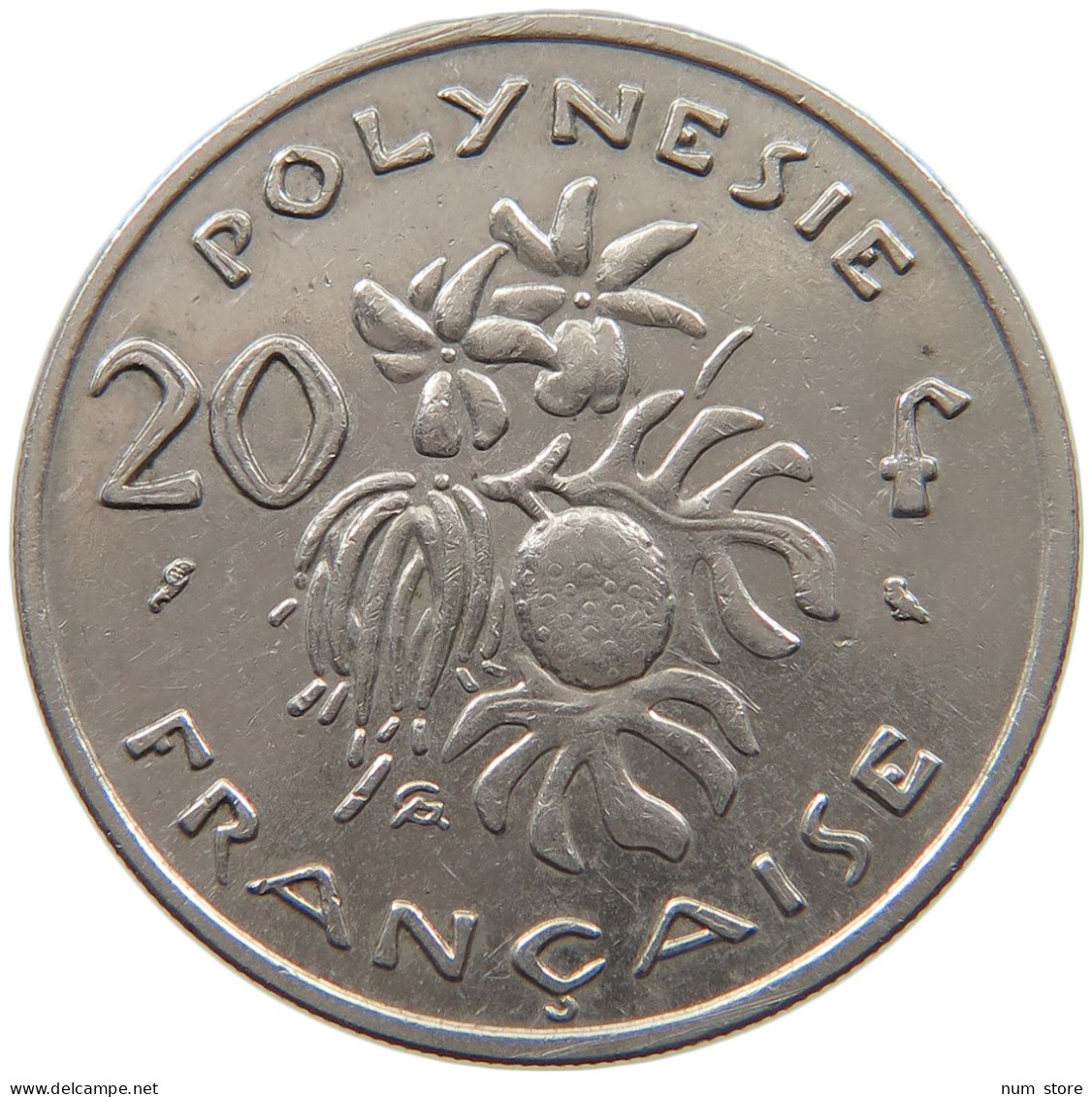 POLYNESIA 20 FRANCS 1969  #a049 0715 - Polynésie Française
