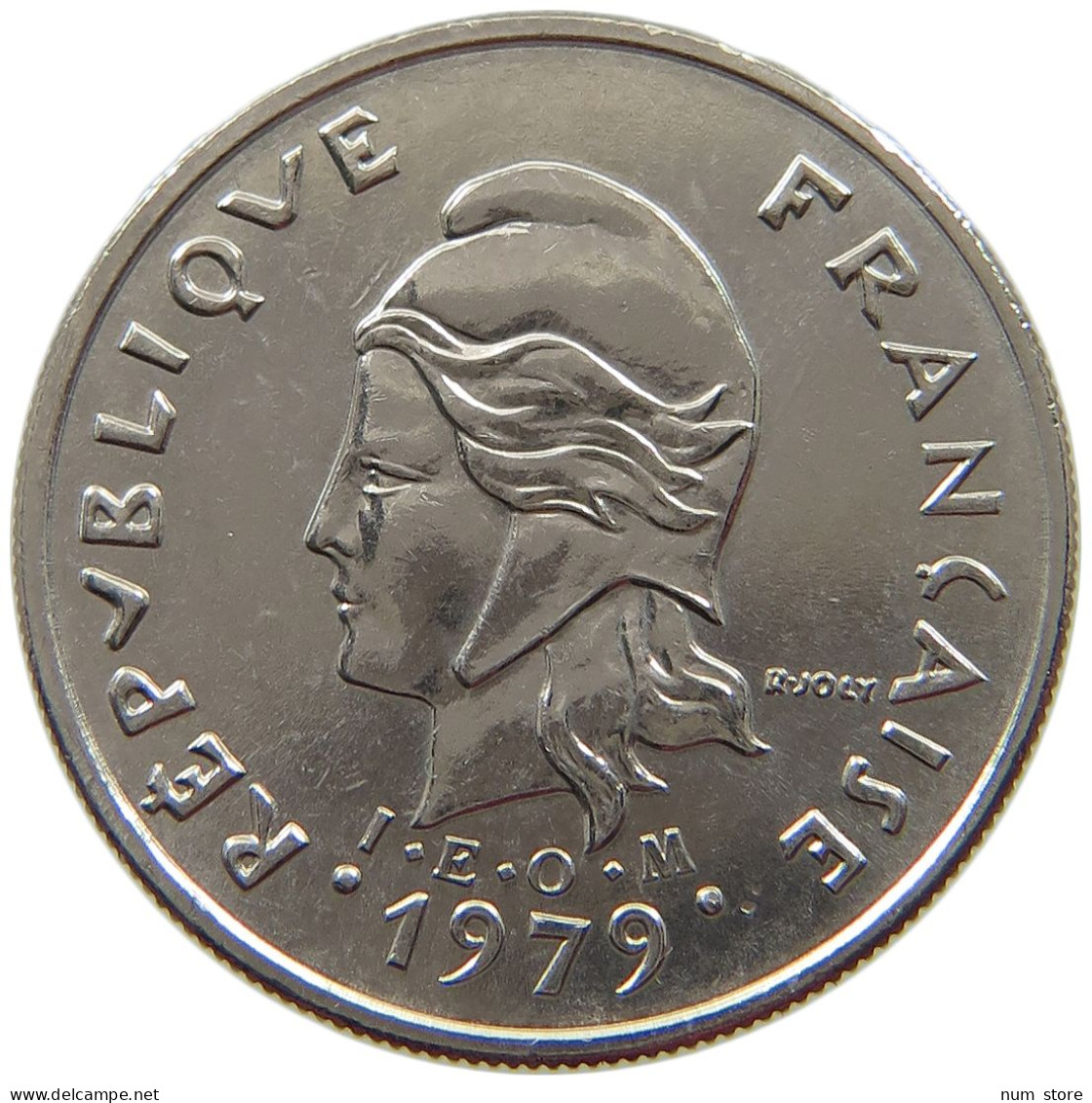 POLYNESIA 10 FRANCS 1979  #s065 0395 - Polinesia Francesa