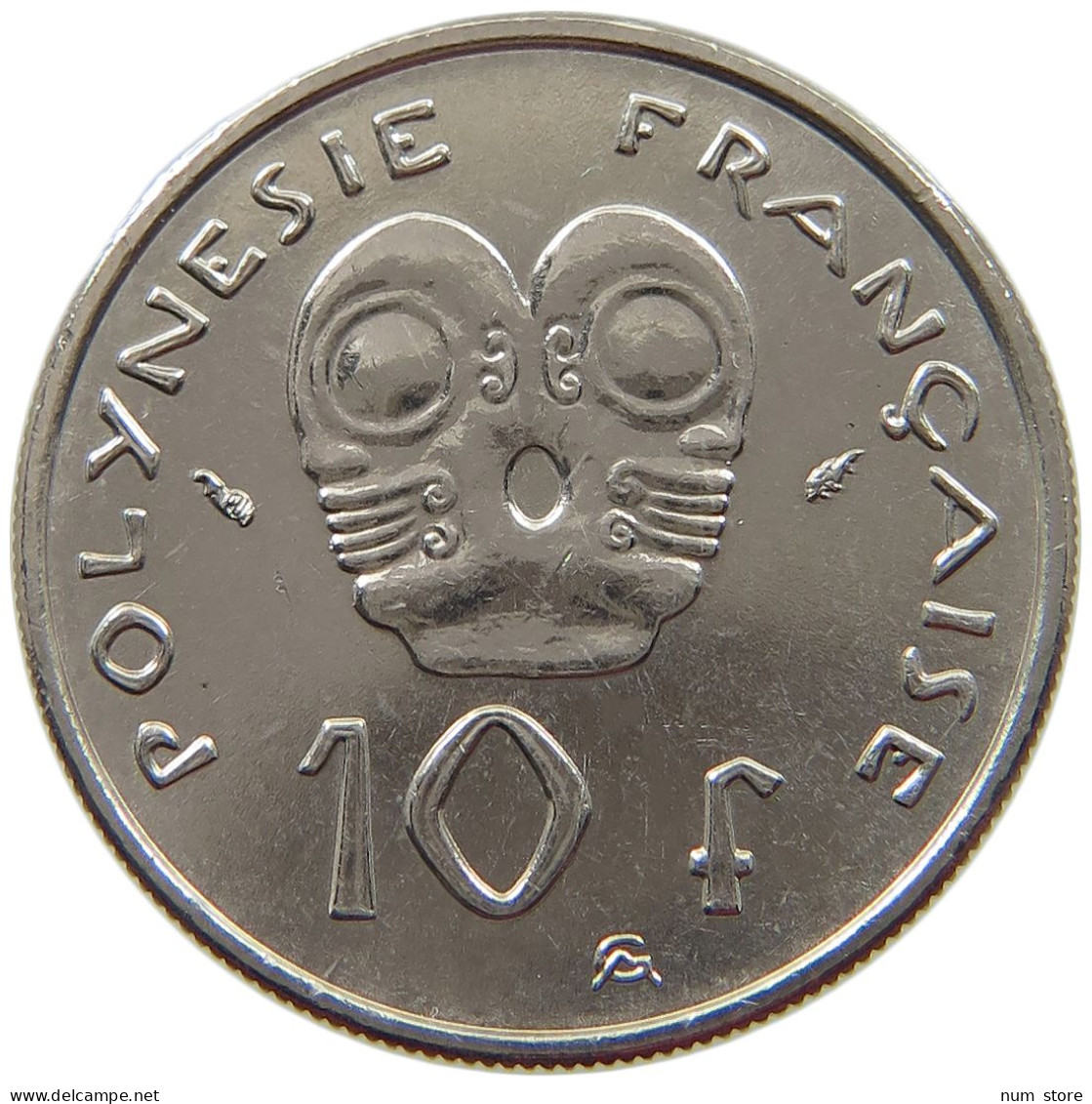 POLYNESIA 10 FRANCS 1979  #s065 0395 - Polinesia Francesa