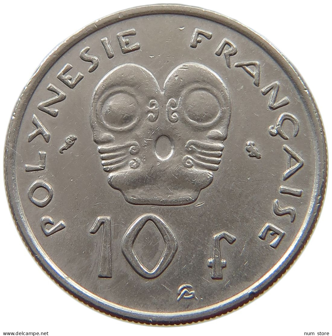POLYNESIA 10 FRANCS 1973  #a015 0683 - Frans-Polynesië