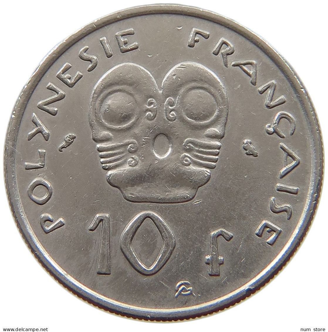 POLYNESIA 10 FRANCS 1973  #a015 0683 - Polinesia Francese