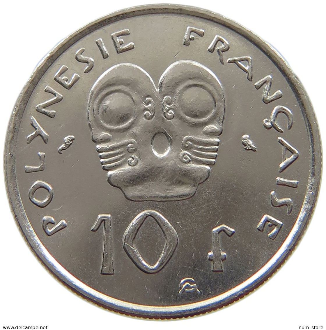 POLYNESIA 10 FRANCS 1973  #s065 0393 - Polinesia Francesa