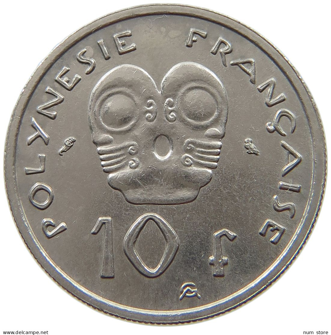 POLYNESIA 10 FRANCS 1967  #a015 0685 - Frans-Polynesië