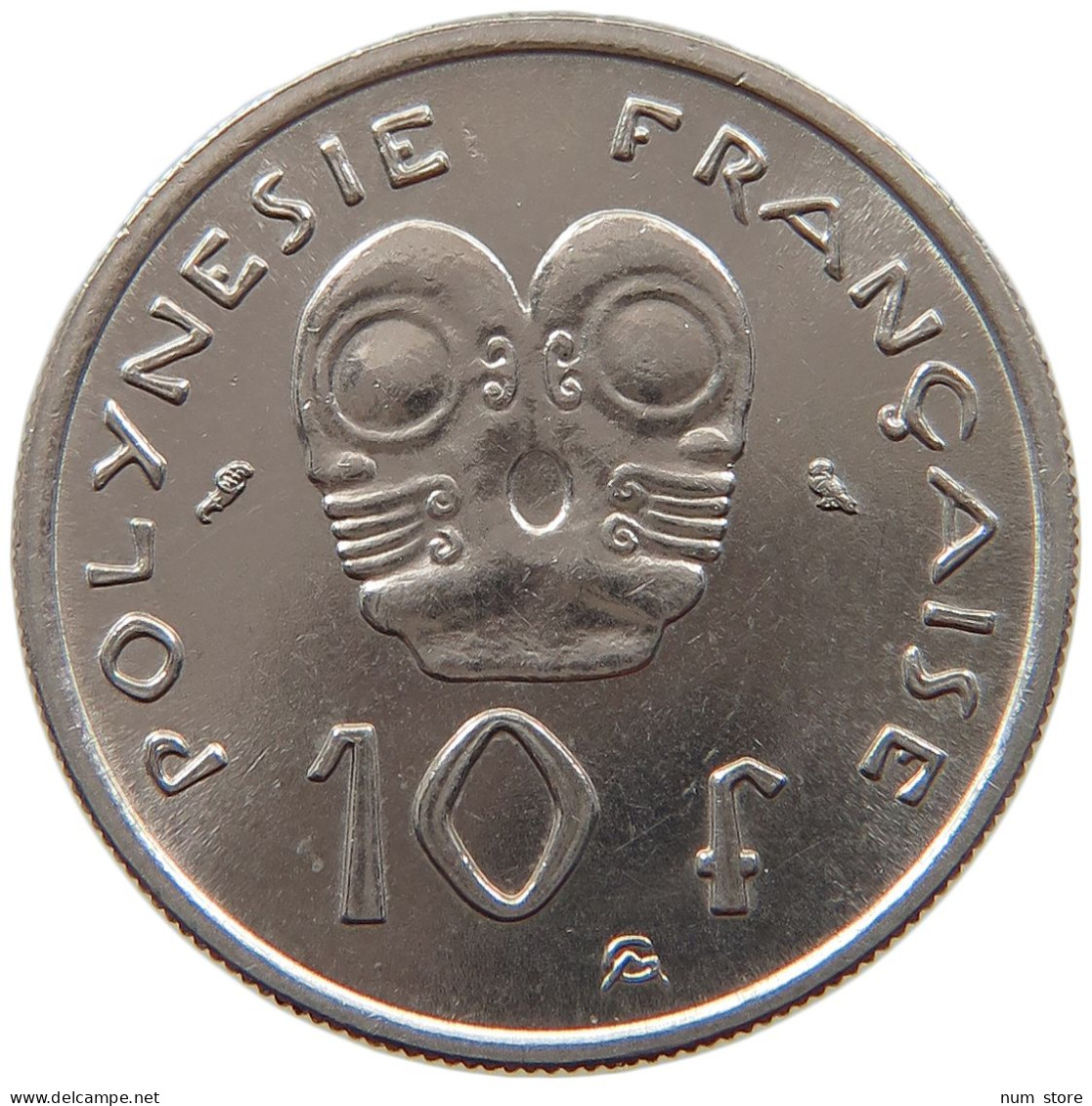 POLYNESIA 10 FRANCS 1972  #c063 0415 - Polinesia Francese