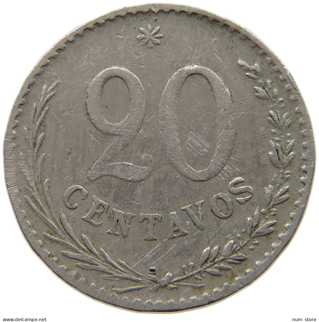 PARAGUAY 20 CENTAVOS 1903  #a089 0867 - Paraguay