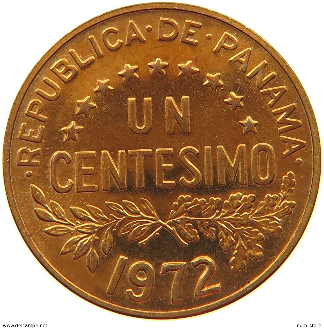 PANAMA CENTESIMO 1972  #s067 0417 - Panamá