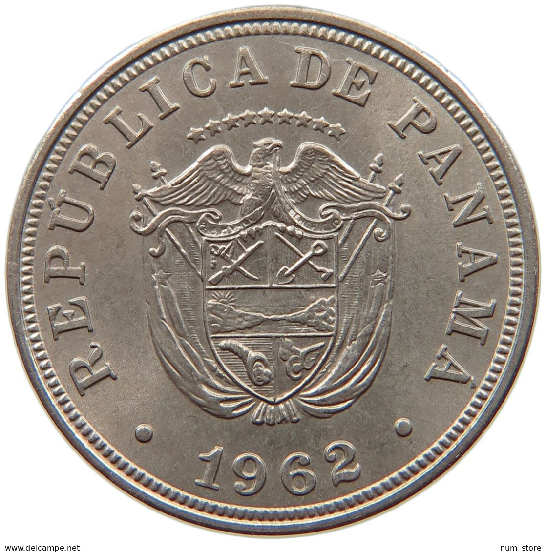 PANAMA 5 CENTESIMOS 1962  #s028 0179 - Panama