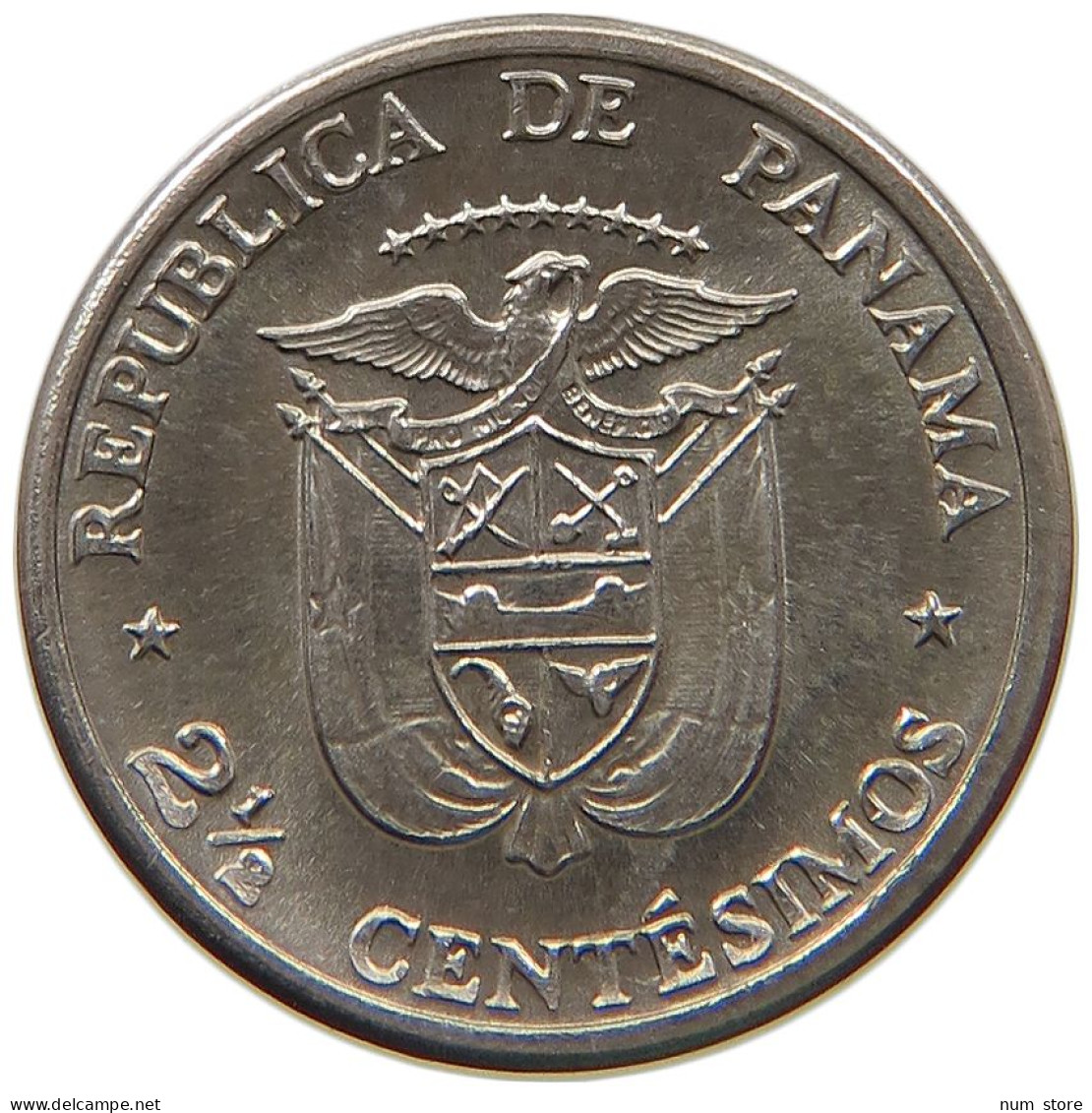 PANAMA 2 1/2 CENTESIMOS 1973  #s066 0189 - Panama