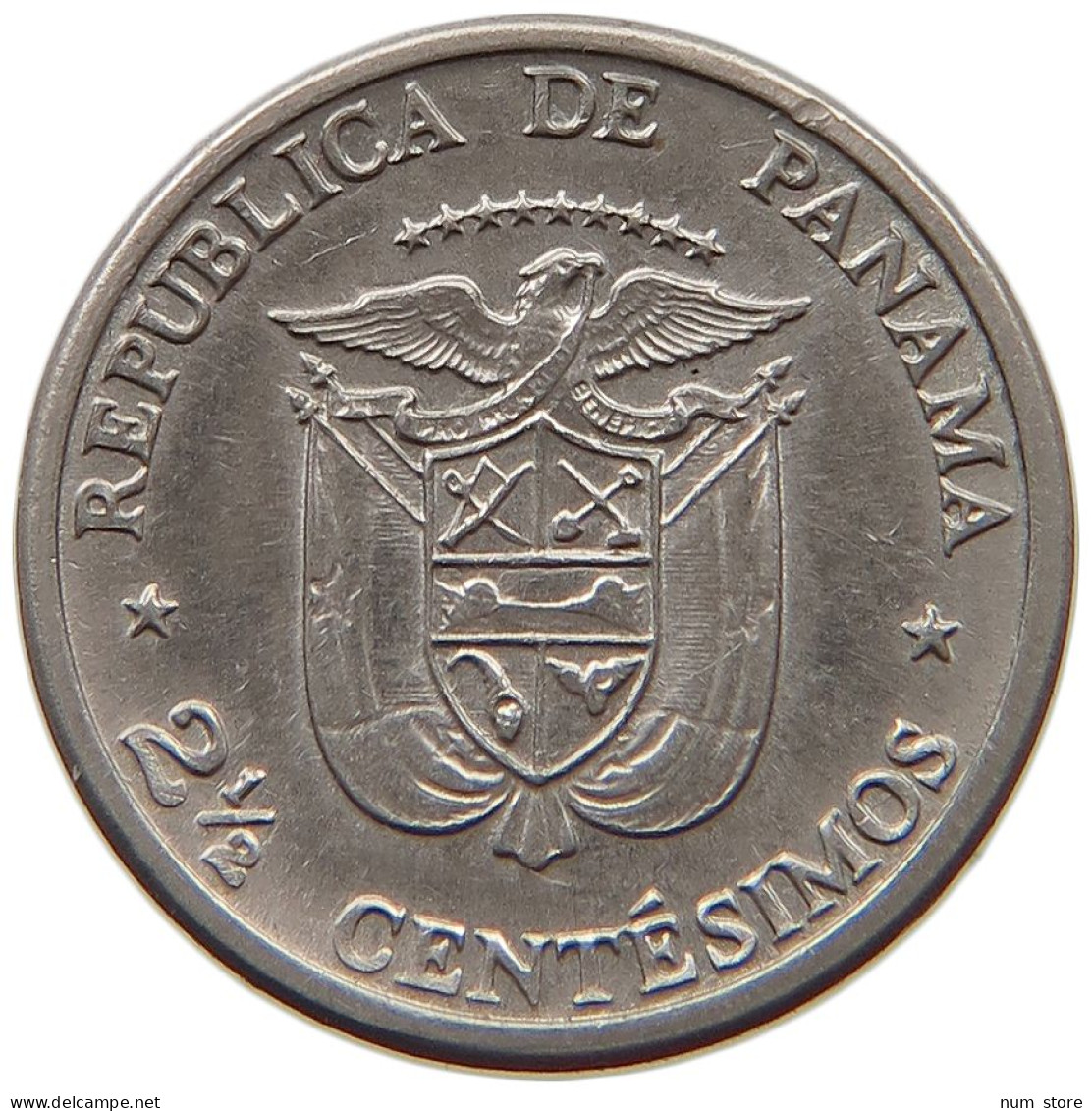 PANAMA 2 1/2 CENTESIMOS 1973  #s040 0775 - Panama