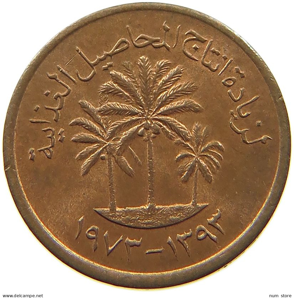 QATAR DIRHAM 1973  #a038 0265 - Qatar