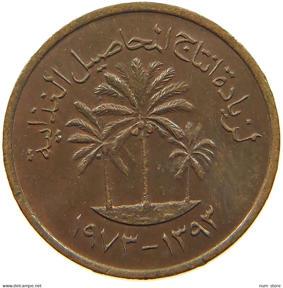 QATAR DIRHAM 1973  #a038 0255 - Qatar