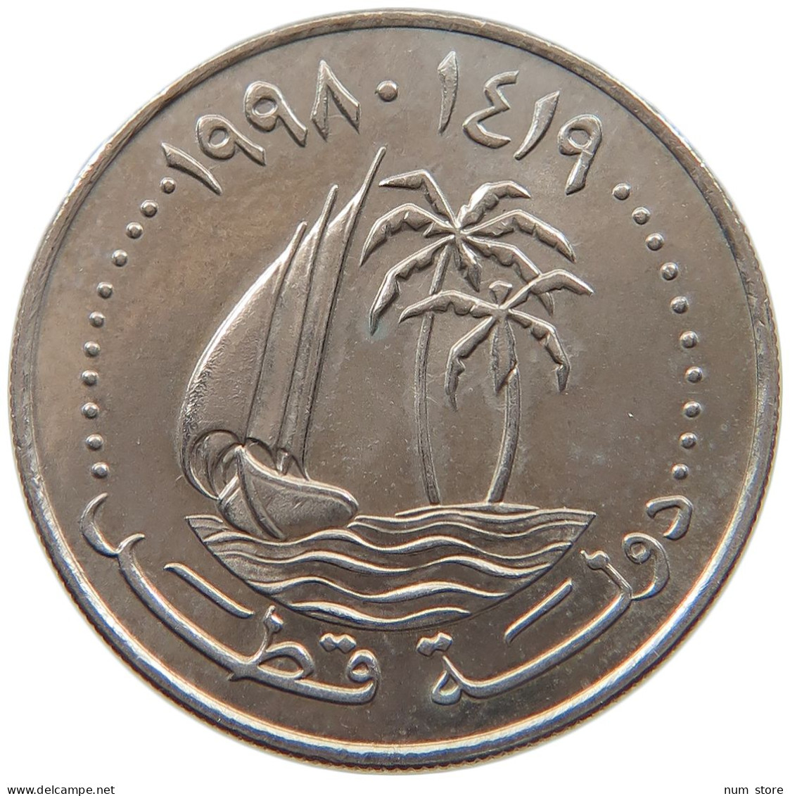 QATAR 50 DIRHAMS 1998  #a037 0317 - Qatar