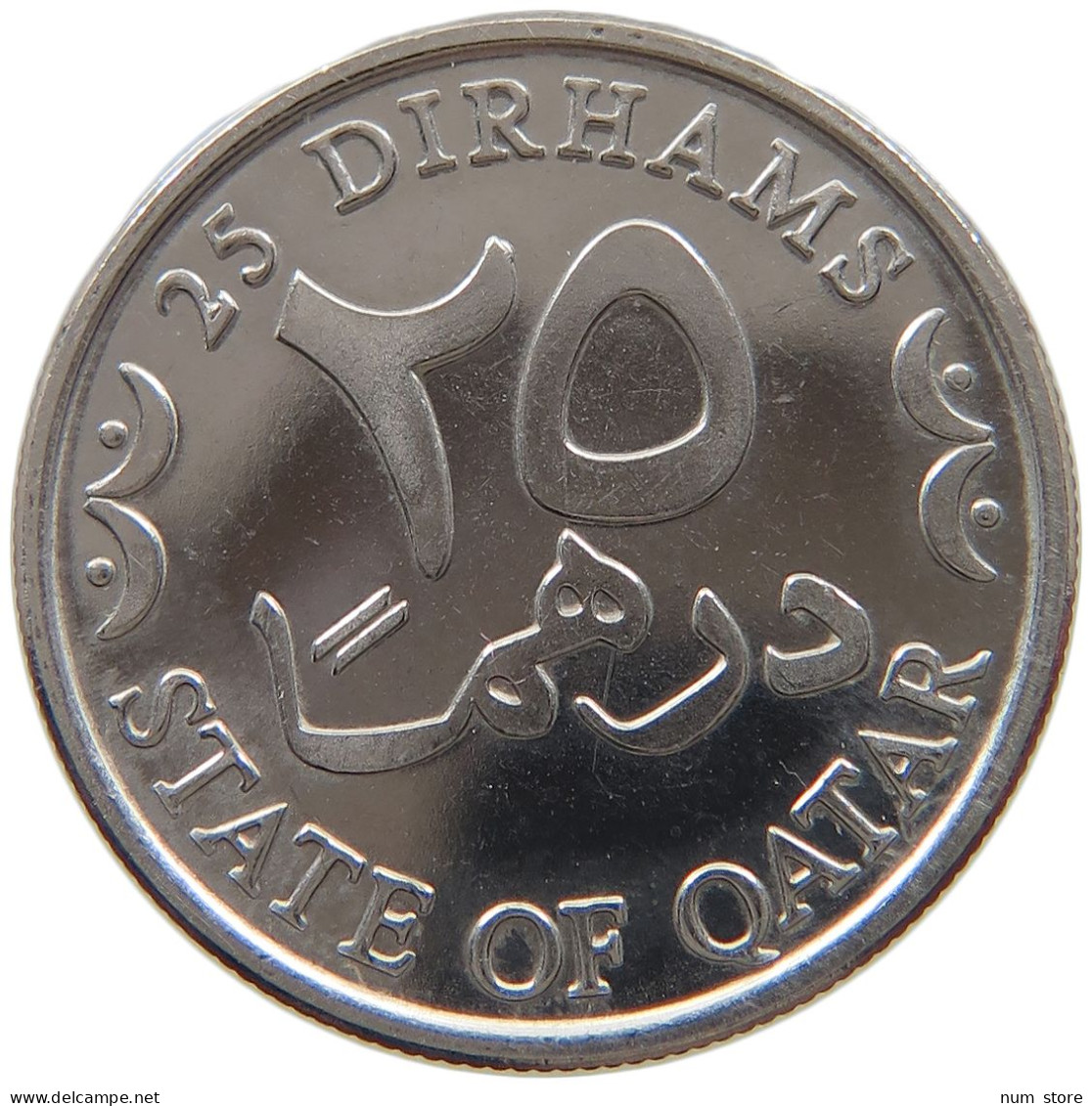 QATAR 25 DIRHAMS 2008  #c073 0369 - Qatar