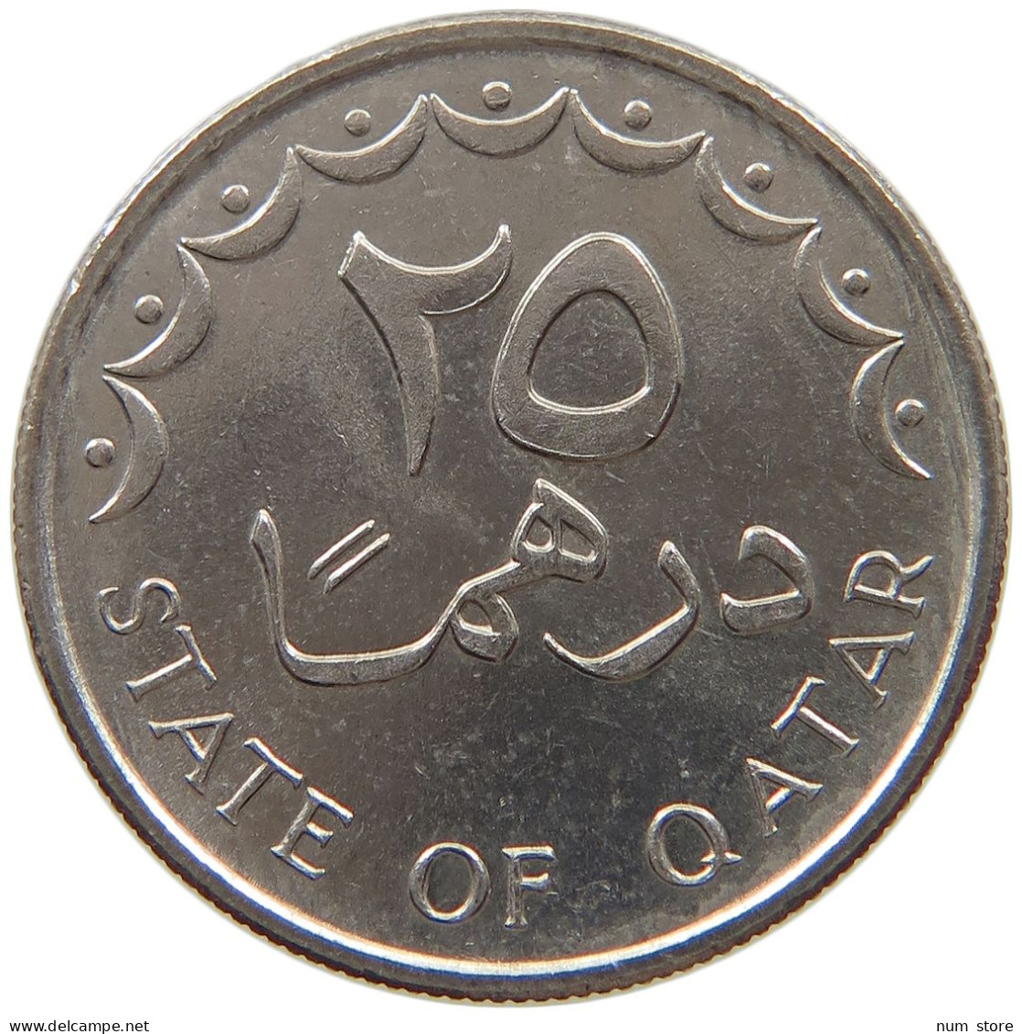 QATAR 25 DIRHAMS 1998  #c073 0361 - Qatar