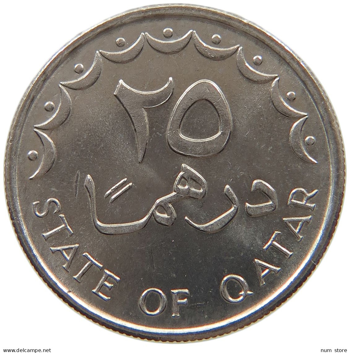 QATAR 25 DIRHAMS 1998  #c073 0353 - Qatar