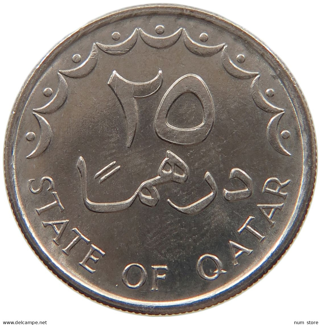 QATAR 25 DIRHAMS 1998  #c073 0337 - Qatar