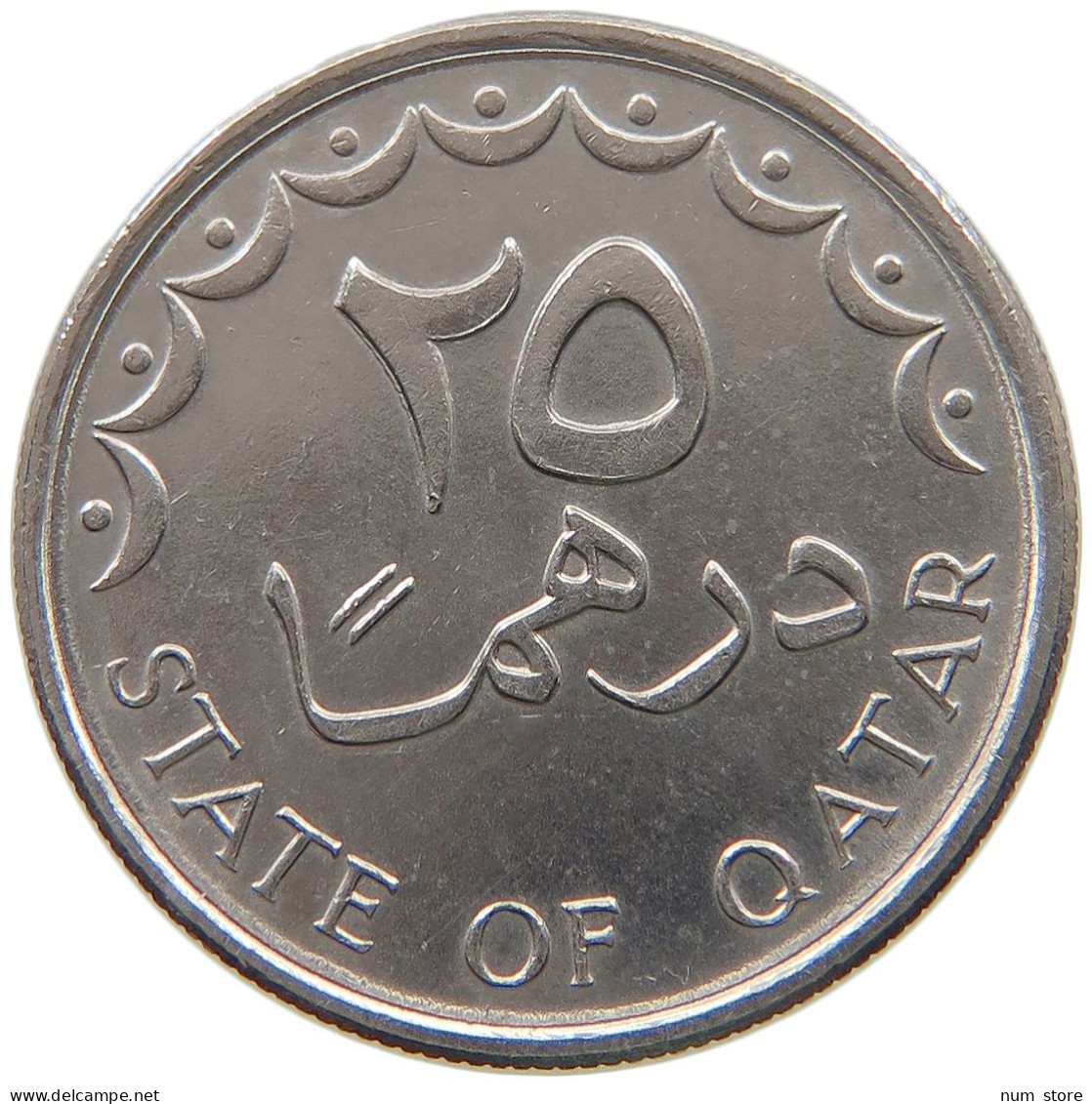 QATAR 25 DIRHAMS 1998  #a050 0159 - Qatar