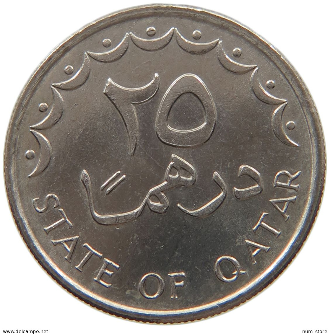 QATAR 25 DIRHAMS 1998  #c073 0341 - Qatar