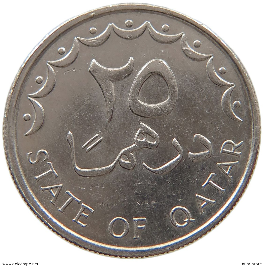 QATAR 25 DIRHAMS 1987  #c073 0365 - Qatar