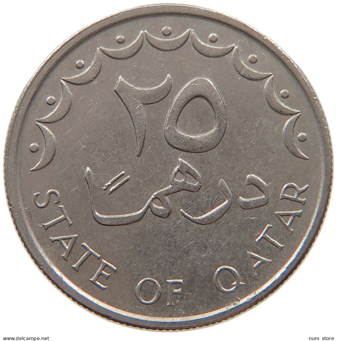 QATAR 25 DIRHAMS 1987  #c073 0343 - Qatar