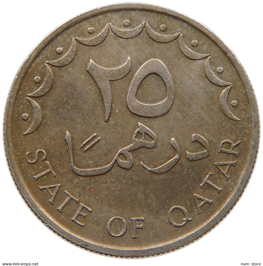 QATAR 25 DIRHAMS 1981  #c073 0351 - Qatar