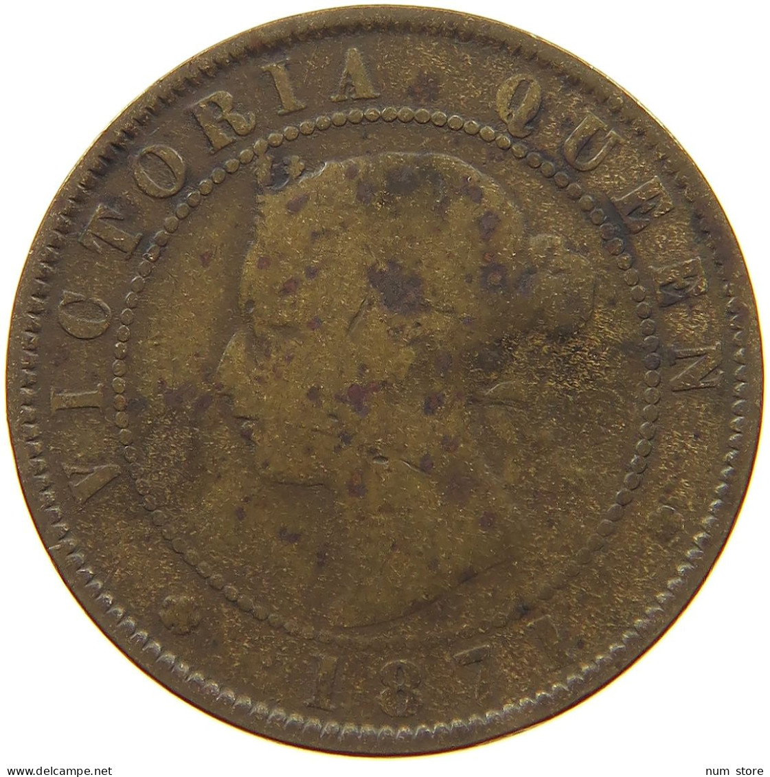 PRINCE EDWARD ISLAND CENT 1871 Victoria 1837-1901 #s076 0085 - Canada