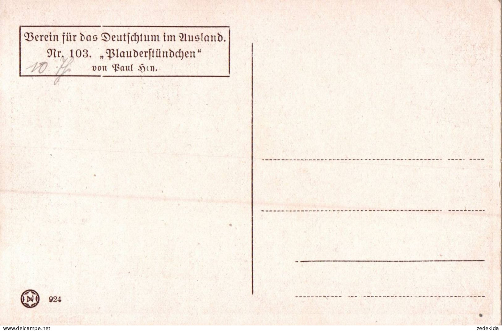 G7018 - Hey Paul - Plauderstündchen Nr. 103 - VDA Verein Für Das Deutschtum Im Ausland - Hey, Paul