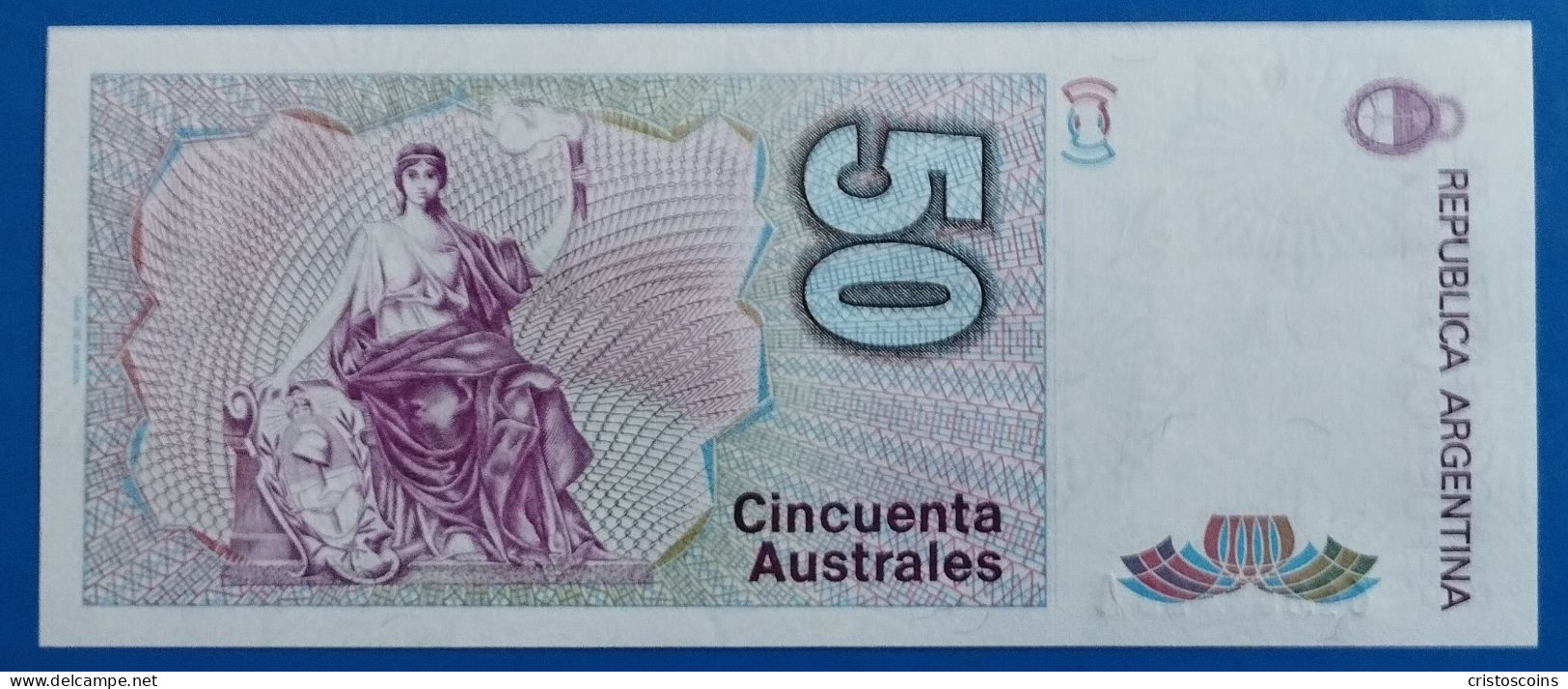 Argentina 50 Australes 1986/1989(ND) P326b FDS/UNC (B/1-63 - Argentine