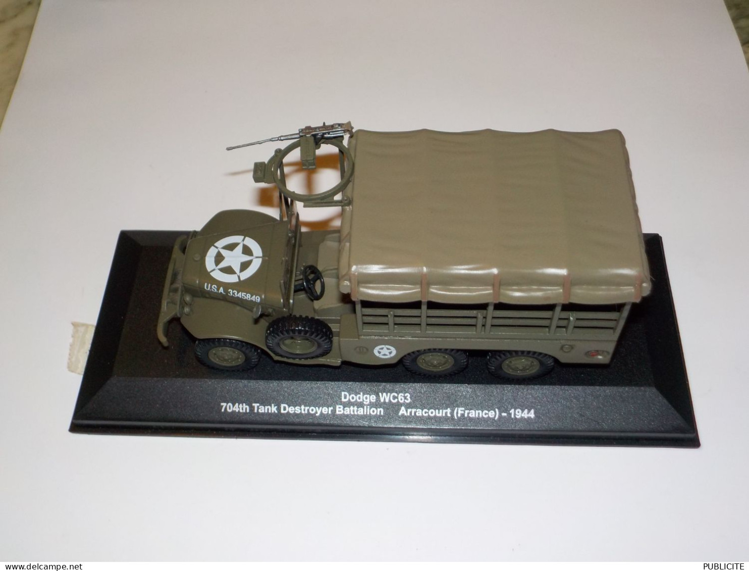 Miniature    Militaire 1/43  Dodge Wc63 1944 - Militares