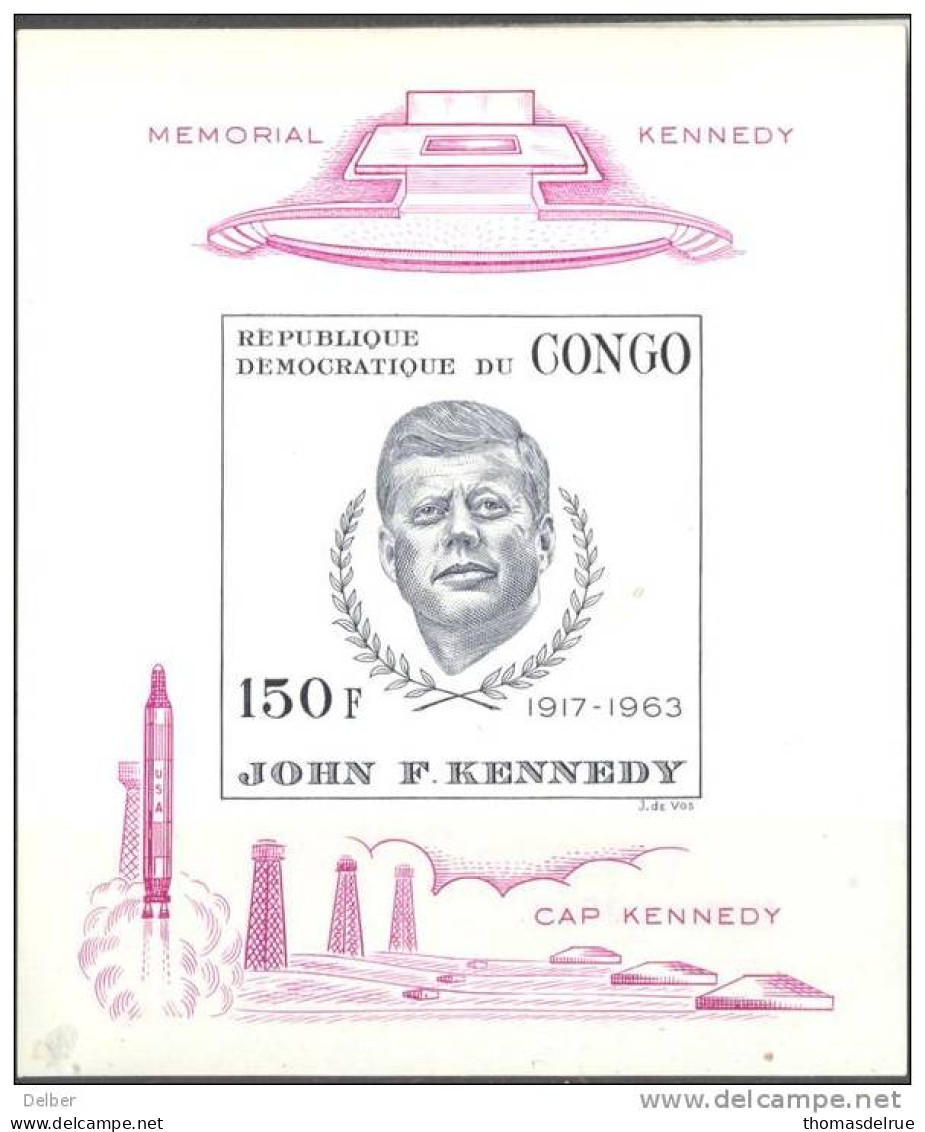 _D840: De 4 Blokken BL17+18+19+20 : Xxx : John F. Kennedywereldfestival Van Negerkunst... - Altri & Non Classificati