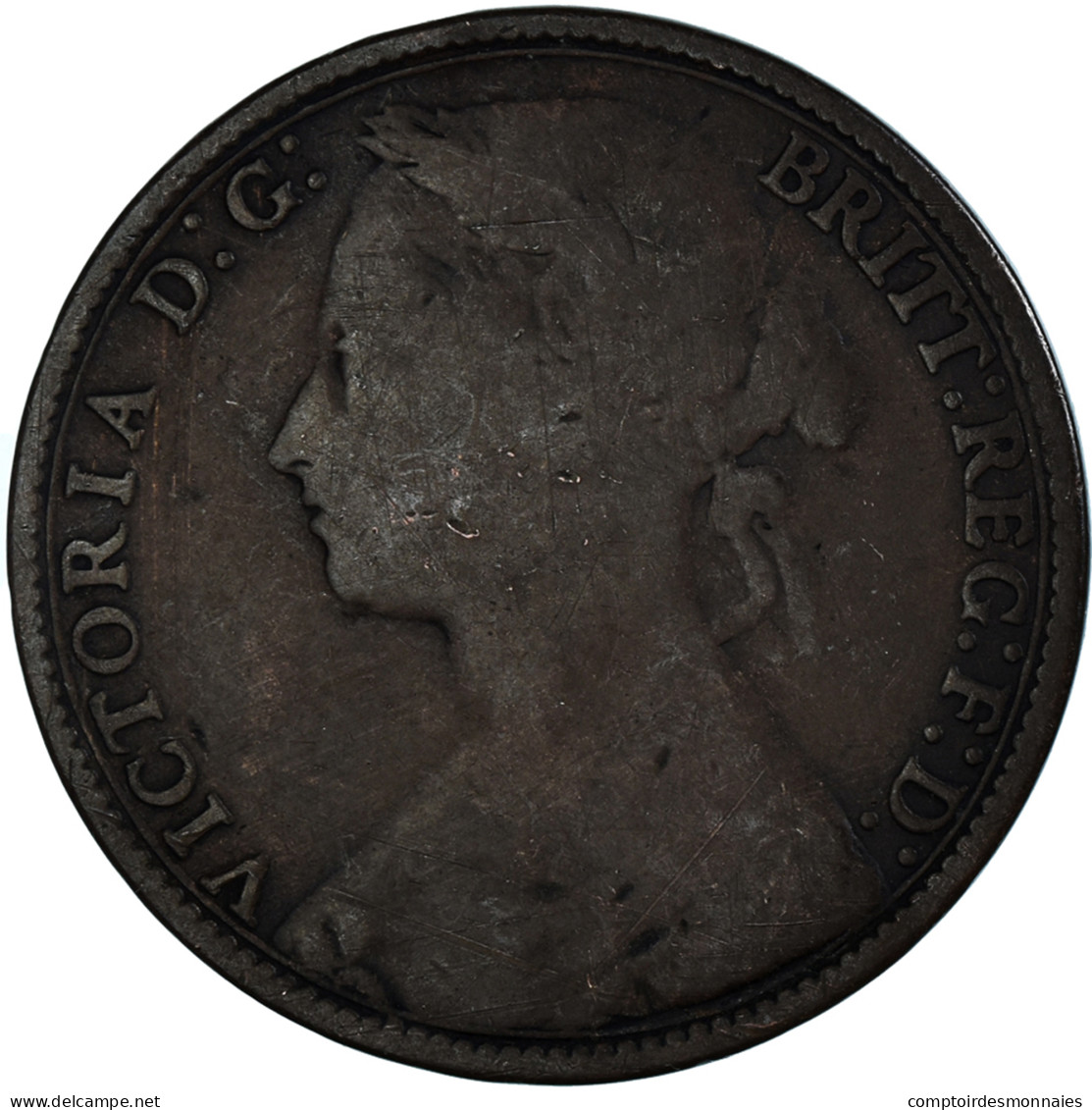 Monnaie, Grande-Bretagne, Penny, 1879 - D. 1 Penny