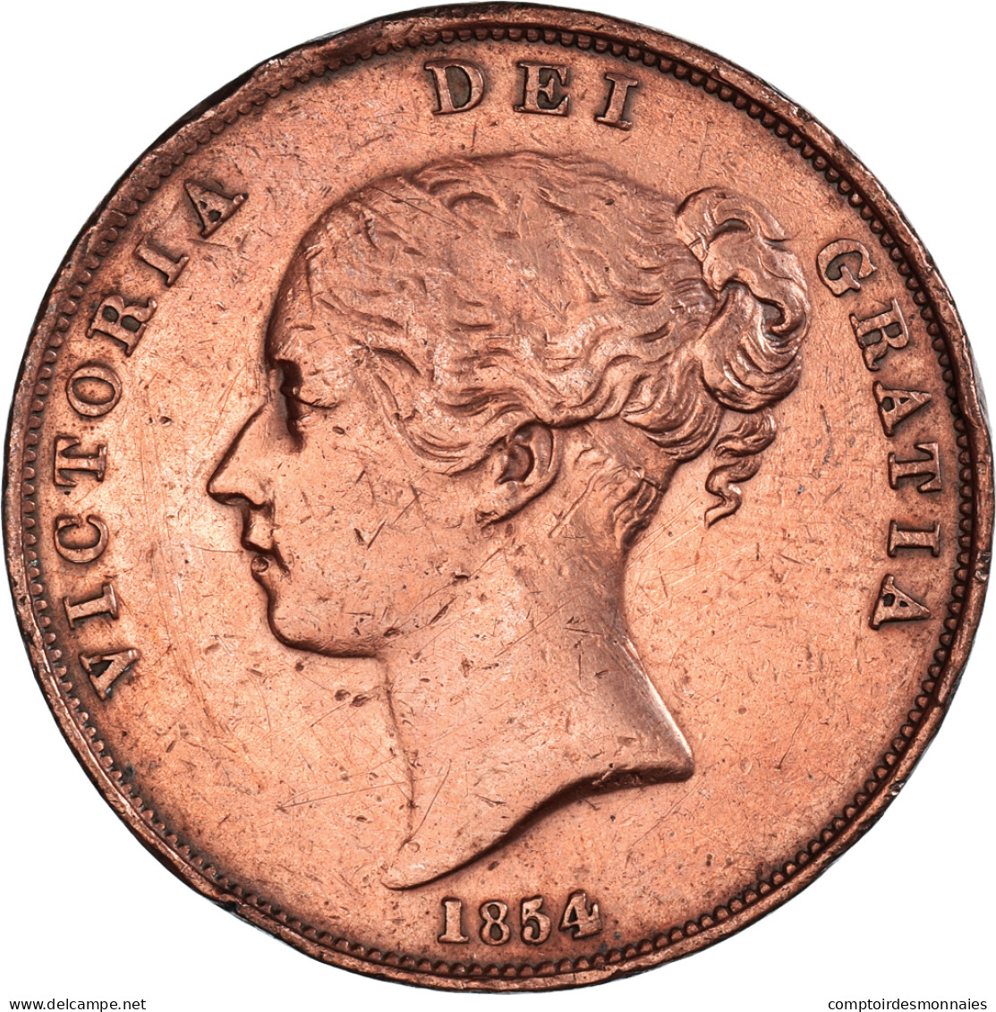 Grande-Bretagne, Farthing, 1854 - B. 1 Farthing