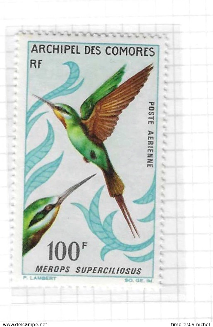 Comores N°20-21**Poste Aérienne   Neuf Sans Charnière - Airmail