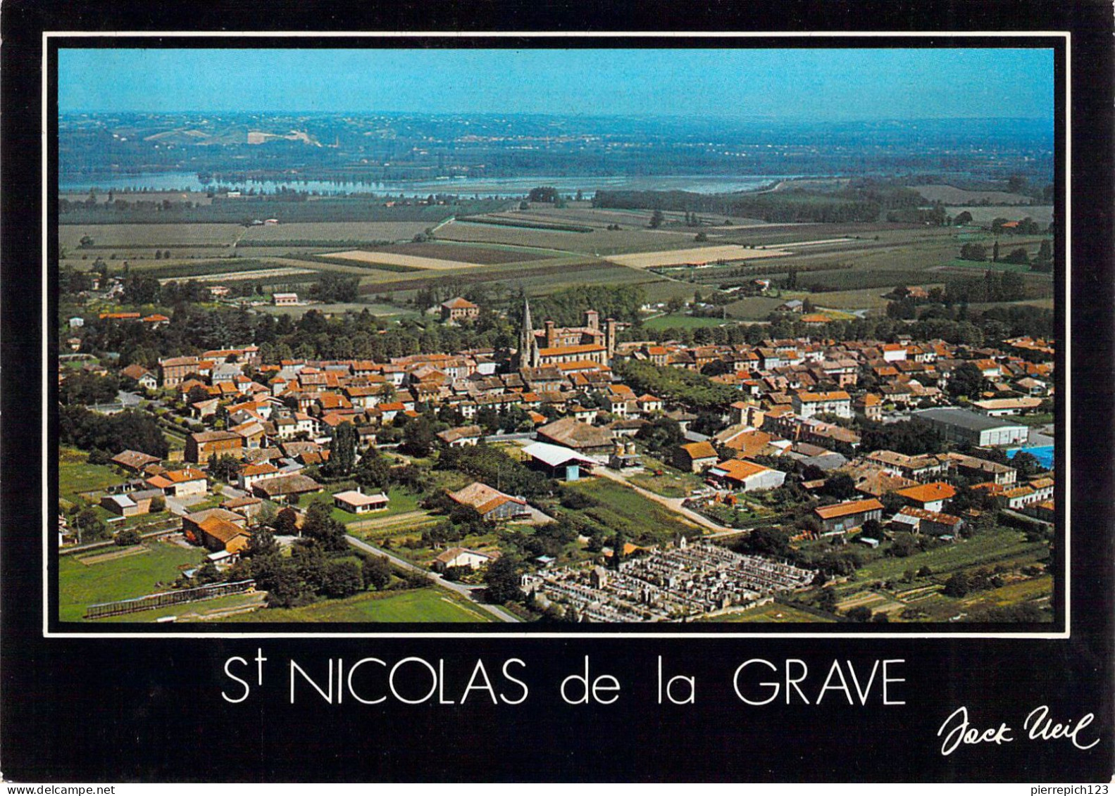 82 - Saint Nicolas De La Grave - Vue Générale Aérienne - Saint Nicolas De La Grave