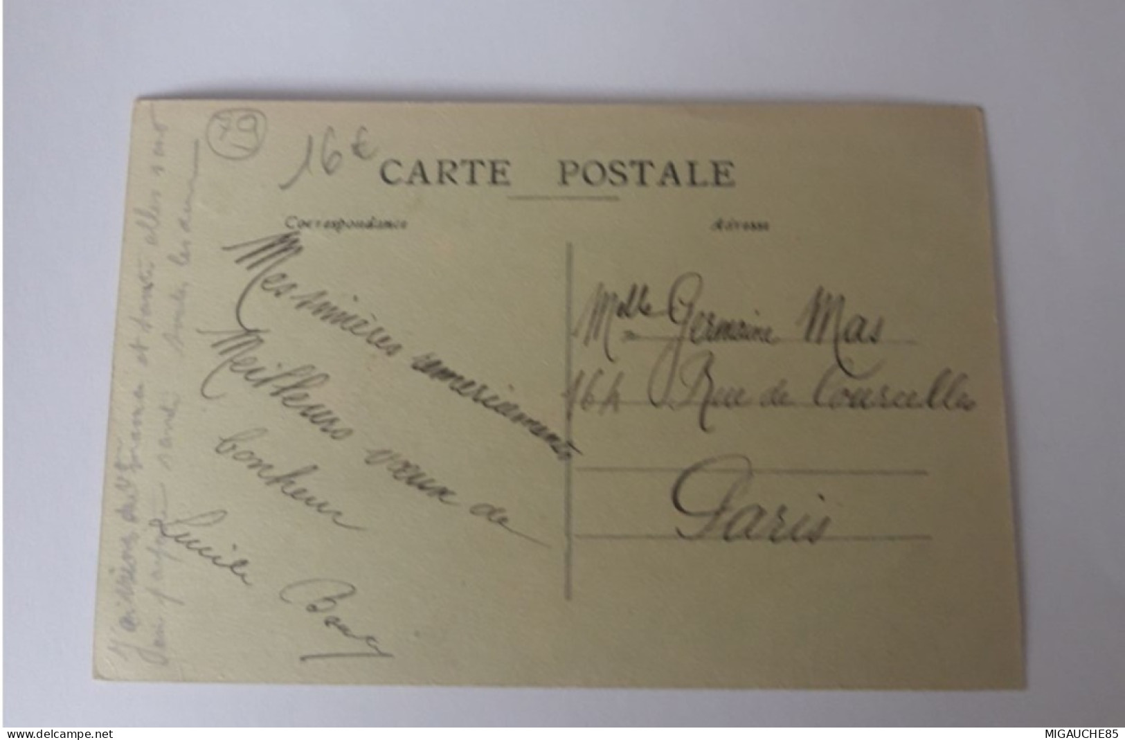 Carte  Postale   CHEF BOUTONNE   Vue Intérieure De La Gare  Des Voyageurs   1929 - Chef Boutonne