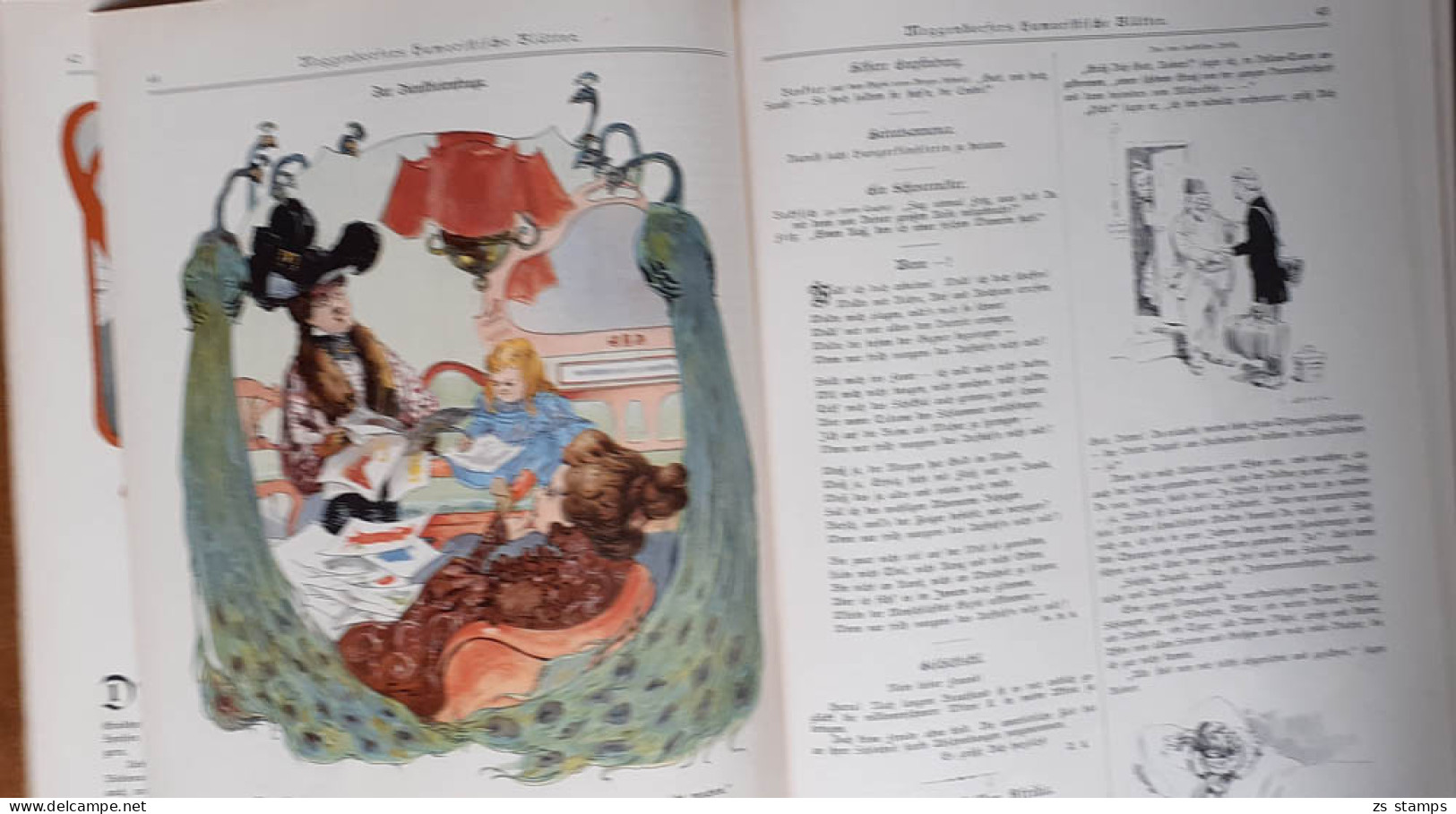 Meggendorfer Blätter Nr. 536 Bis 548, Humoristische, Kpl. Hefte, Gute Erhaltung, Einband Defekt, Band 45 1901 - Grafica & Design