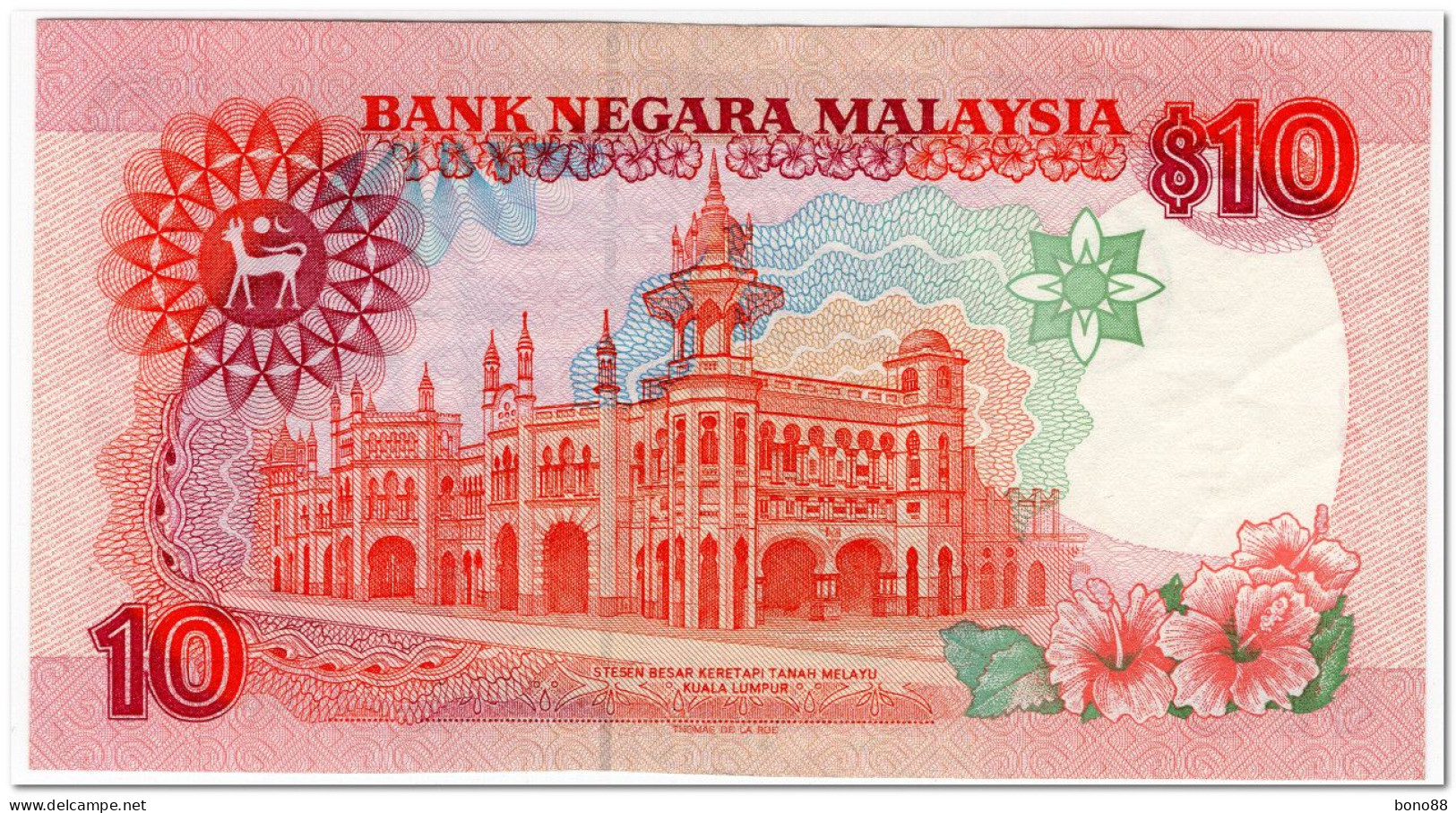 MALAYSIA,10 RINGGIT,1989,P.29,AU - Malasia