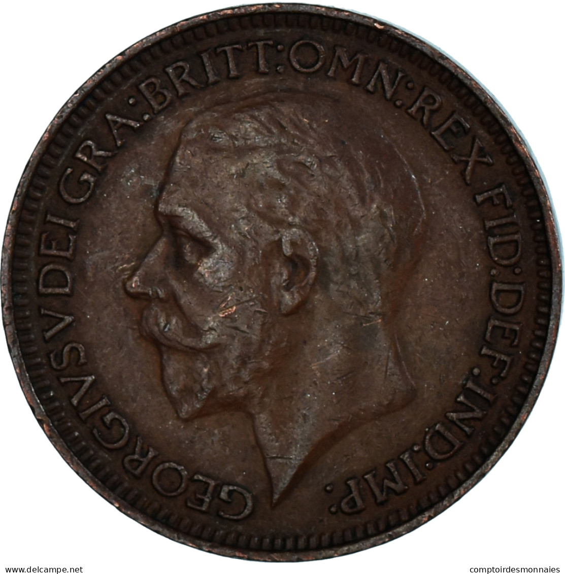 Monnaie, Grande-Bretagne, Farthing, 1936 - B. 1 Farthing