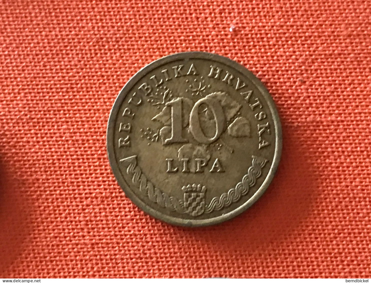 Münze Münzen Umlaufmünze Kroatien 10 Lipa 2001 - Croatia