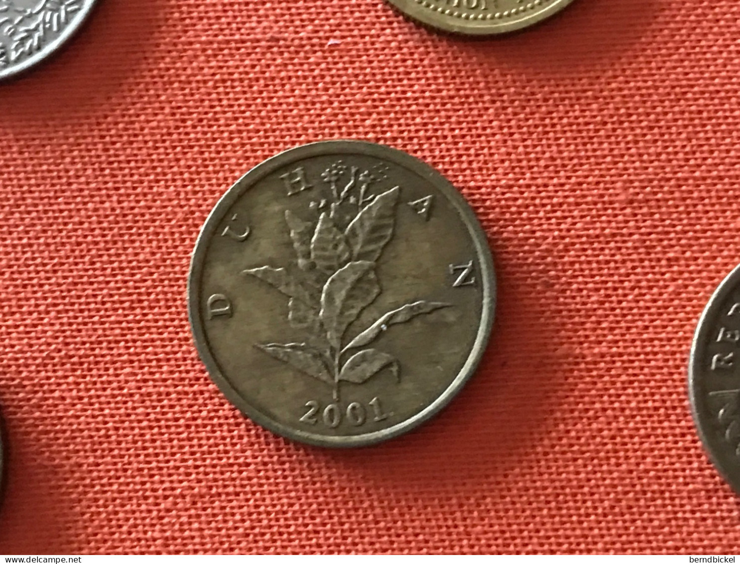 Münze Münzen Umlaufmünze Kroatien 10 Lipa 2001 - Croatia