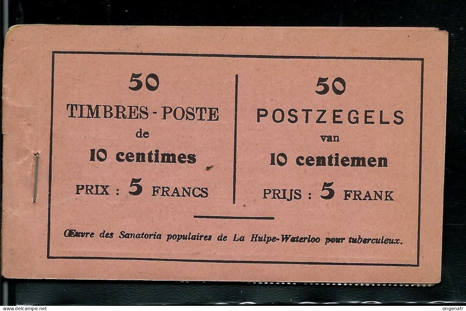 Carnet: N° A 15 B ( N° Au Verso 1013)  Couverture Ok  Timbres ** Sauf Dernier Volet ( Voir Scan ) - 1907-1941 Alte [A]